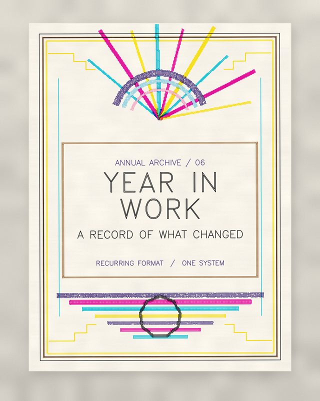 Year in Work