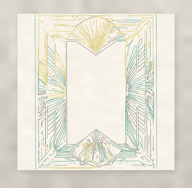 Deco Marriage Invitation